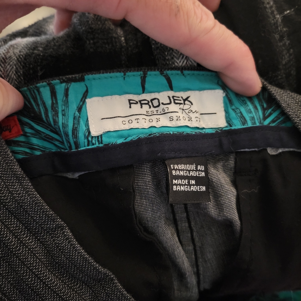 PROJEK Raw Cotton Shorts Mens 38